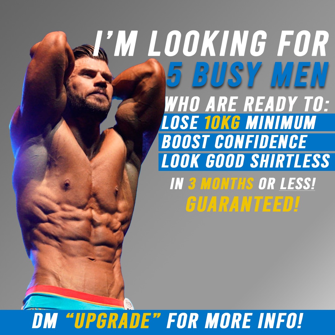 blakesynclair_fitpro Facebook ad: I’m looking for 5 TIME POOR MEN who…