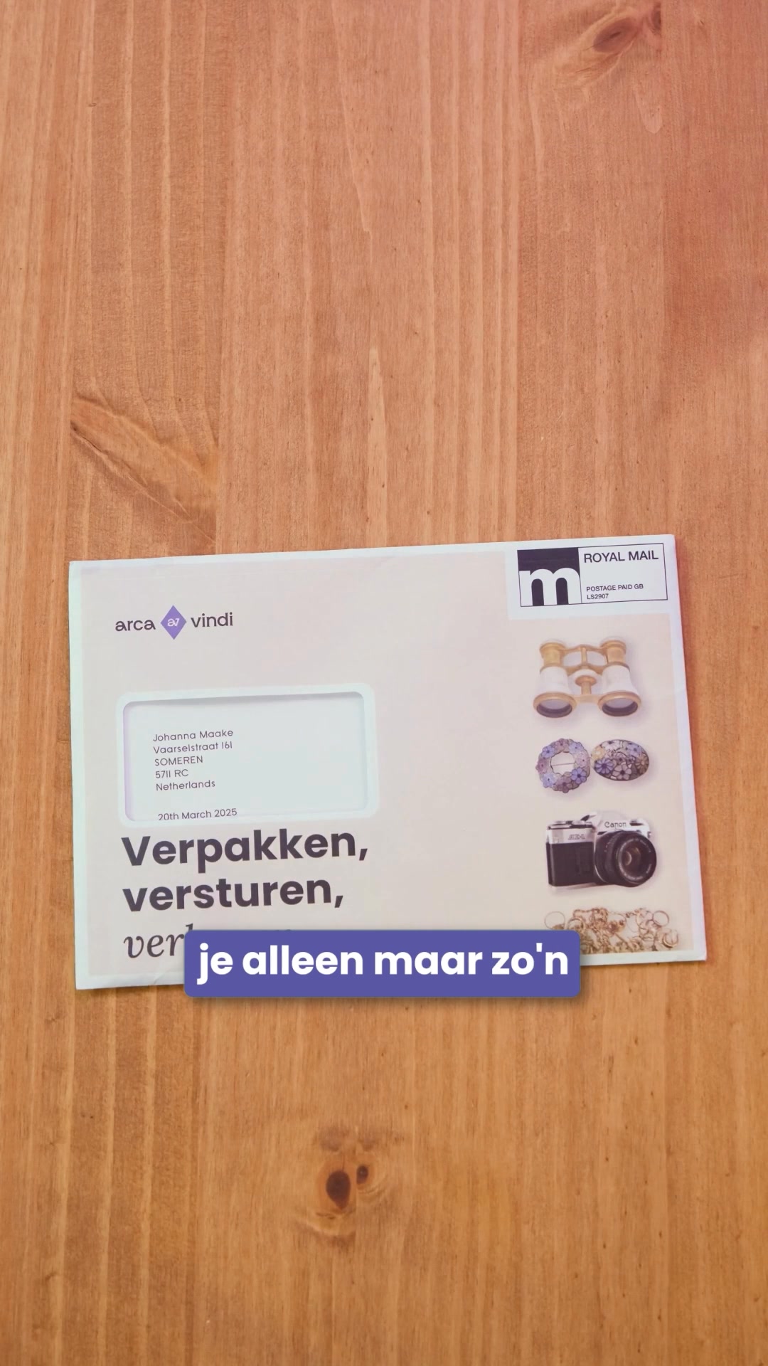 Vintage.com Facebook ad: Klik hier om alle spullen te zien die we kopen