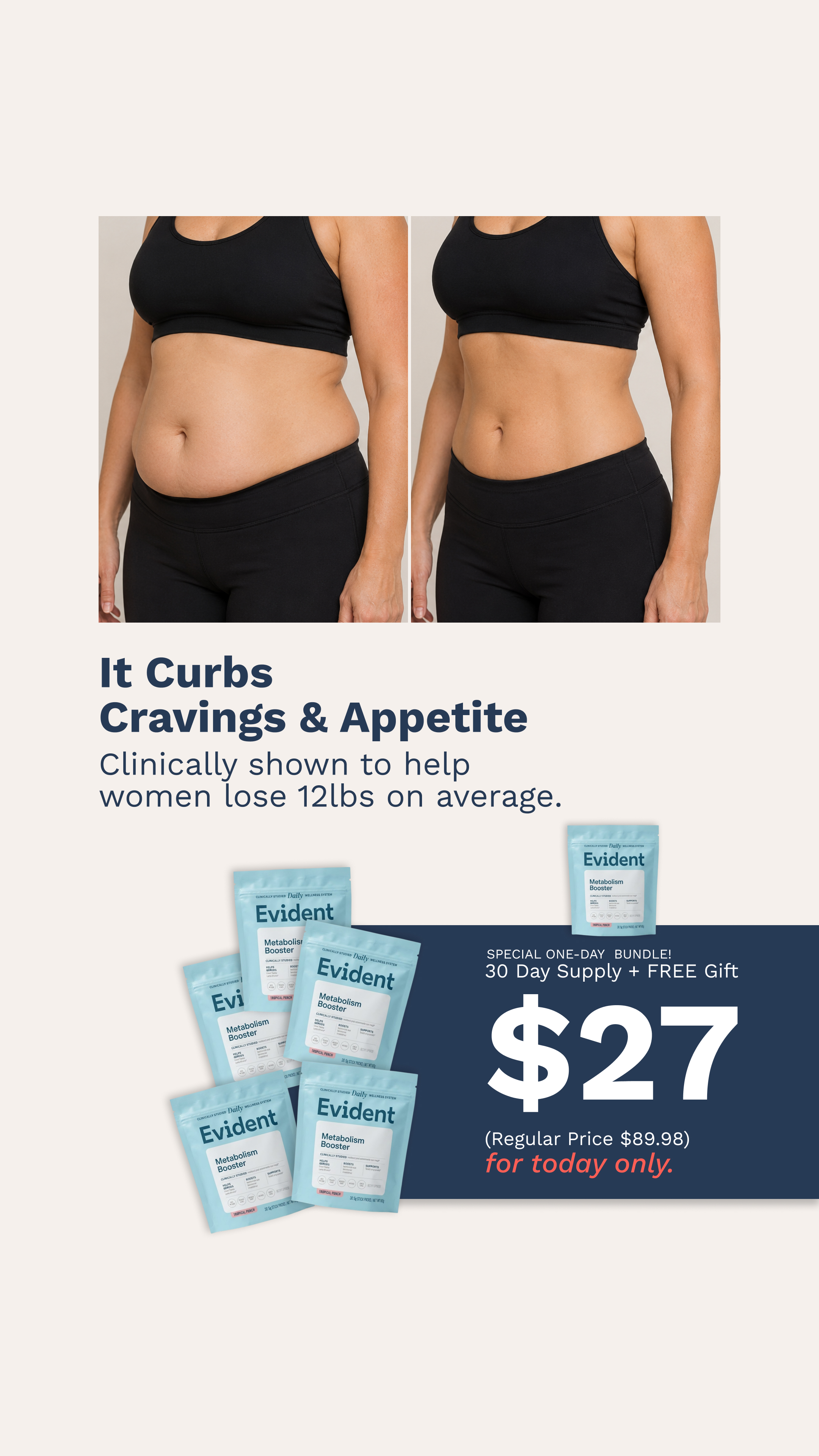Evident Wellness Facebook ad