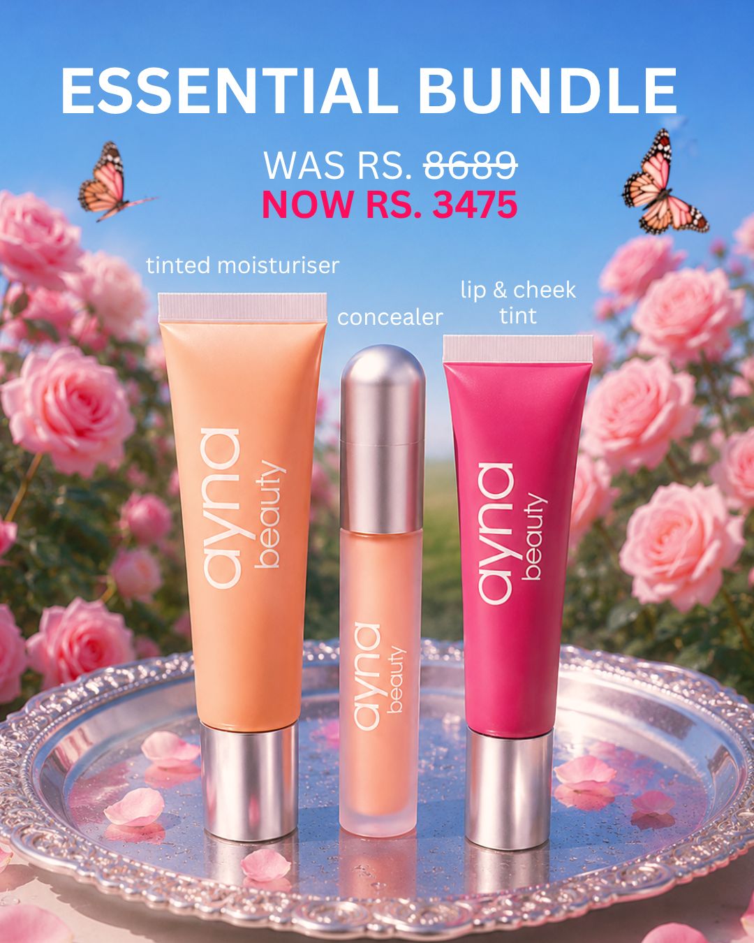 Ayna Beauty Facebook ad