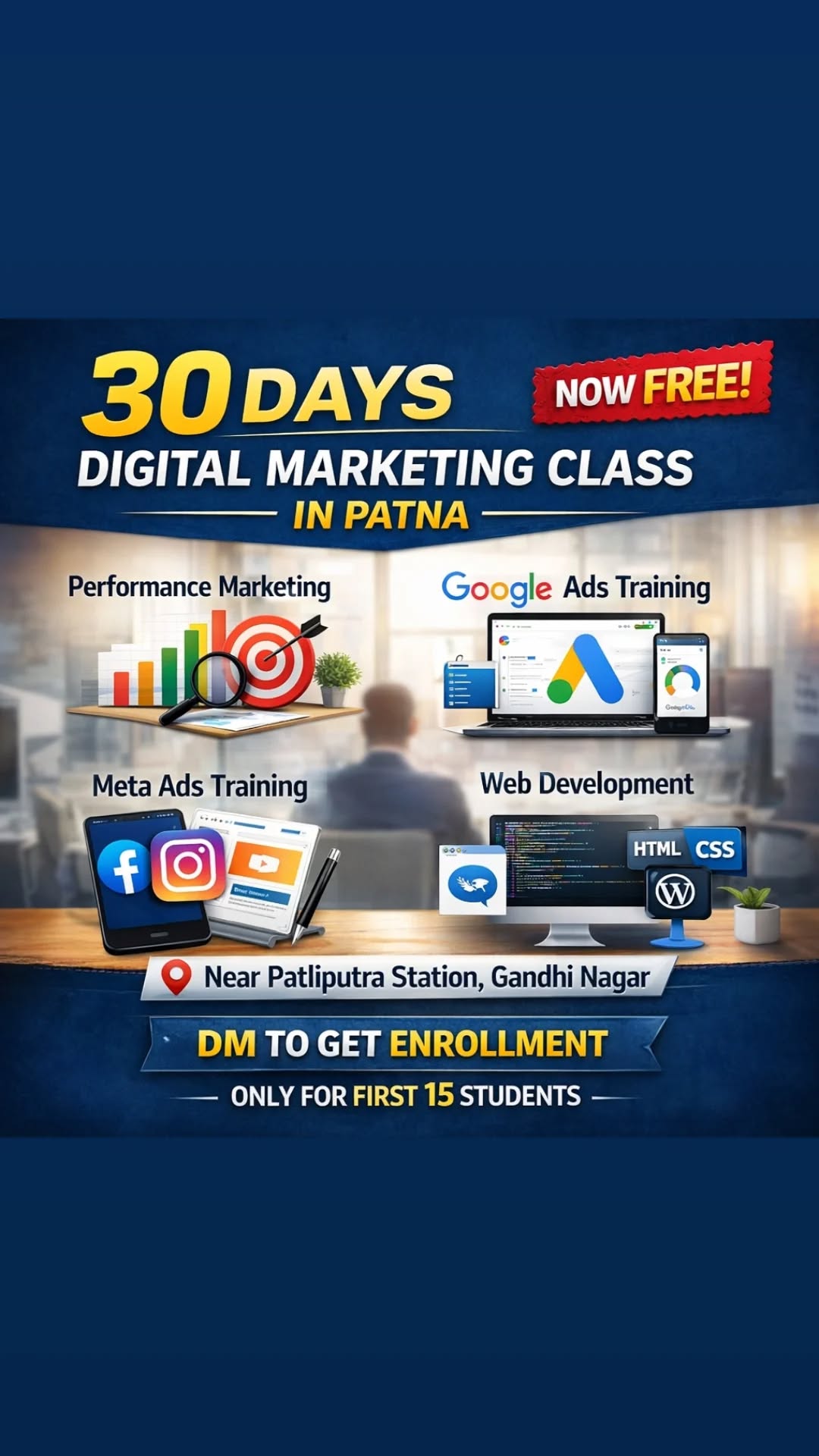 adz.school Facebook ad from Apr 1, 2026