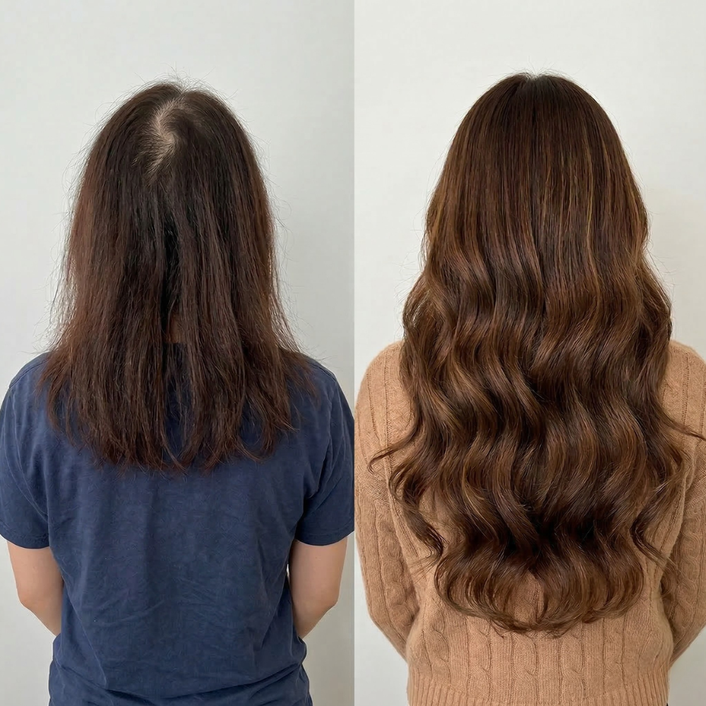 Linda Harper Facebook ad: Hair Loss Due to GLP-1