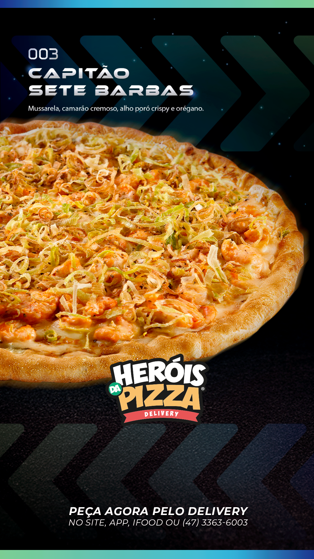 Heróis da Pizza - Delivery Facebook ad