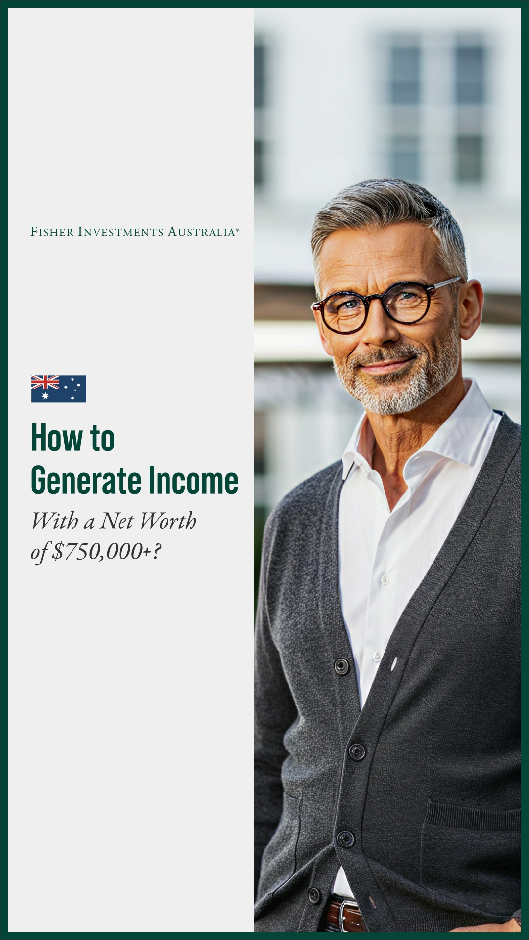 Fisher Investments Australia Facebook ad