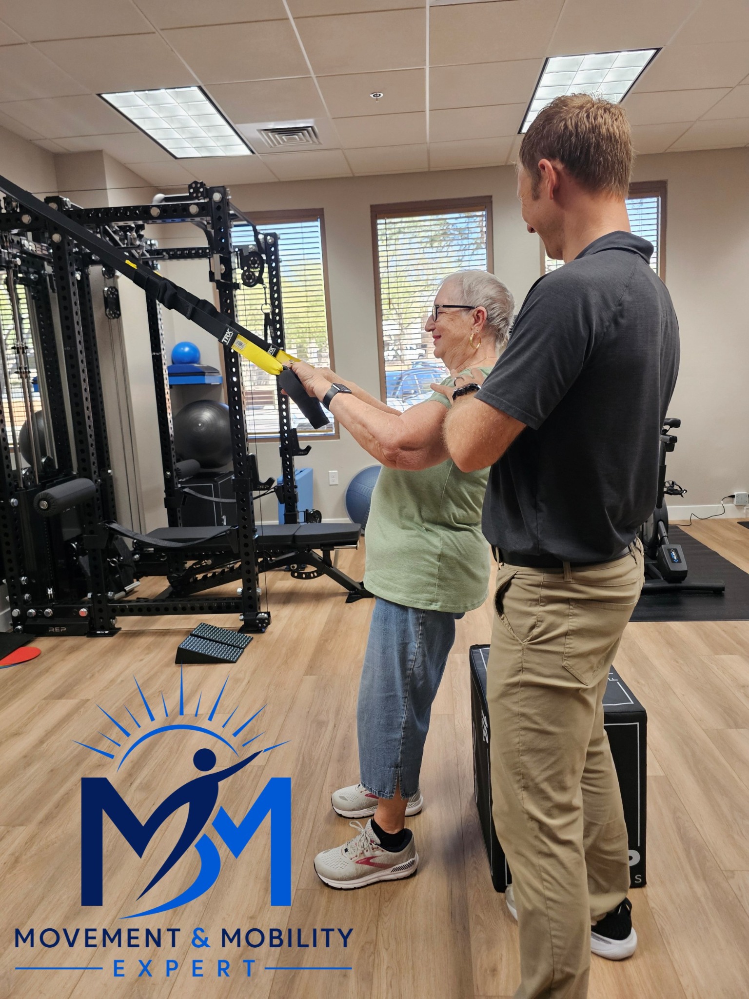 Movement & Mobility Clinic Facebook ad: Age Actively - Avoid the Aches, Pains and Decline in…
