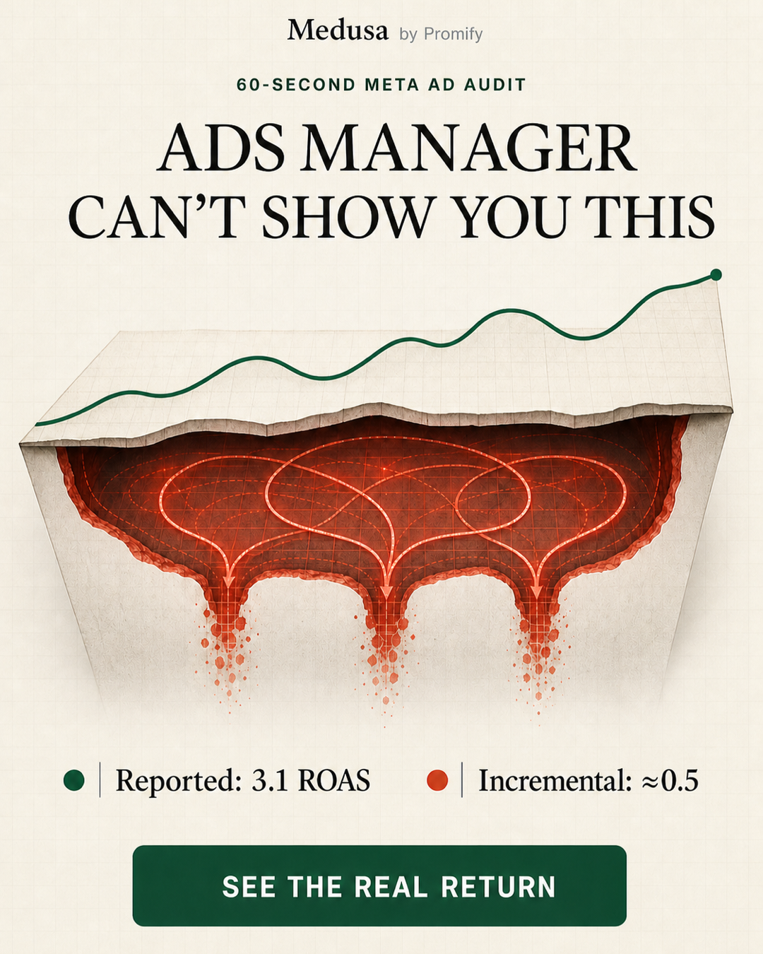 Promify Facebook ad: See the return Ads Manager can’t show