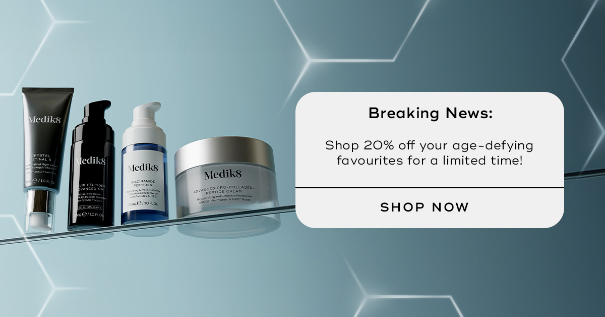 Medik8 Facebook ad