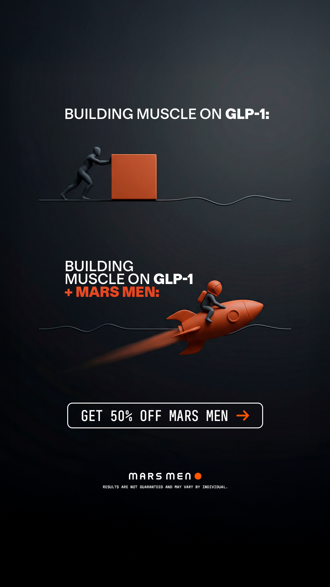 Mars Men Facebook ad