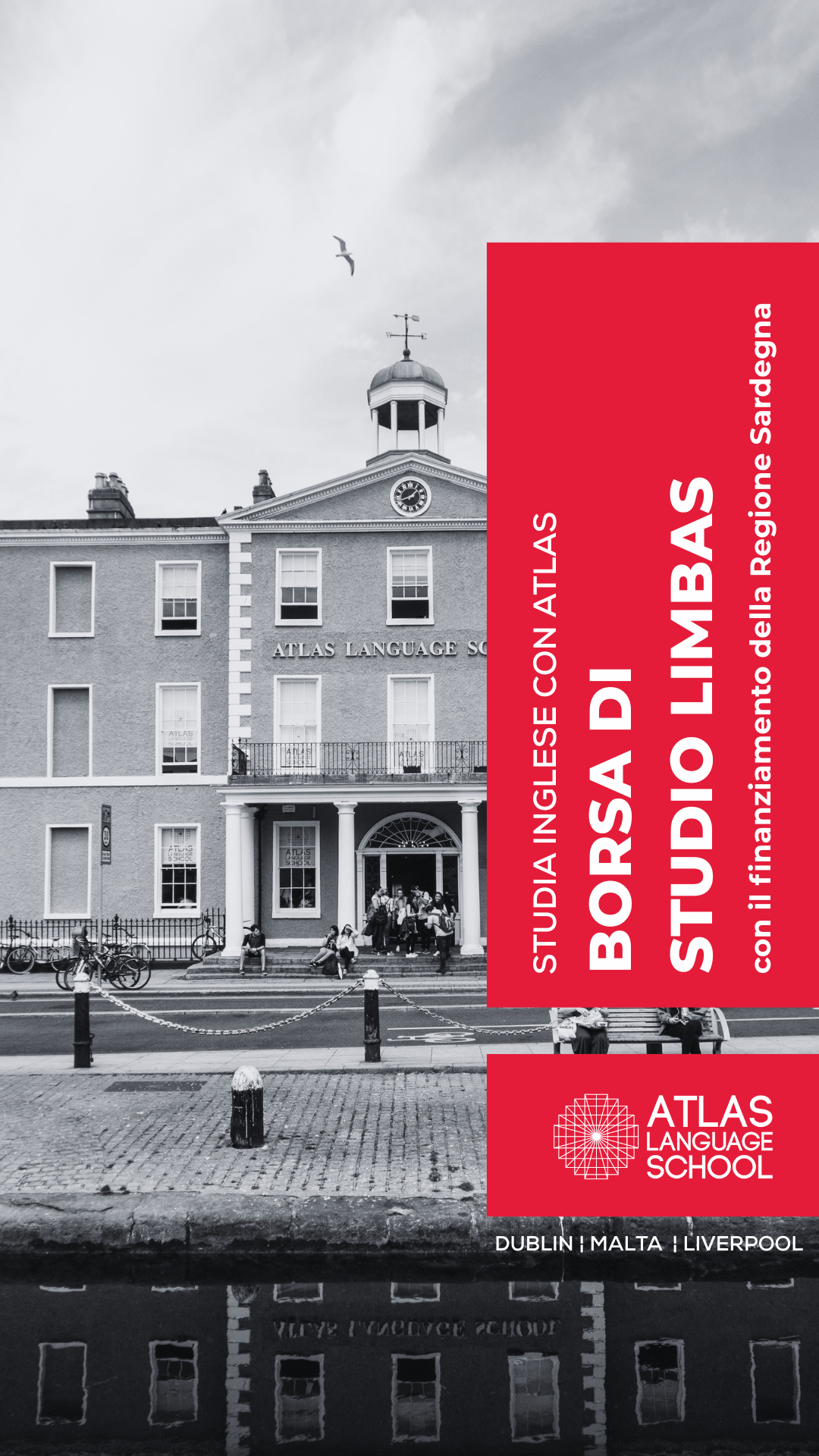Atlas Language School Facebook ad