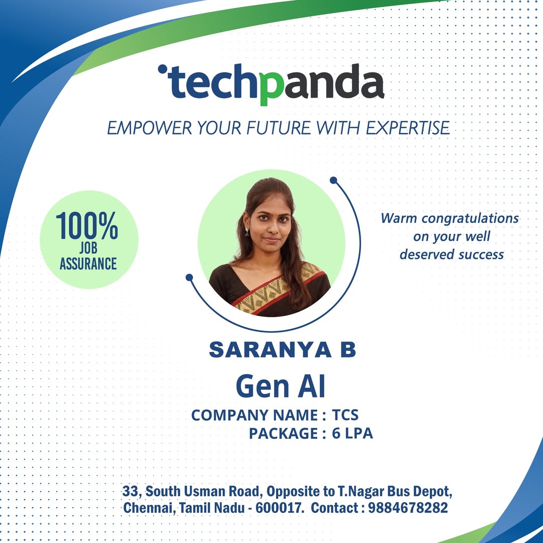 Techpanda Velachery Facebook ad: Chat with us