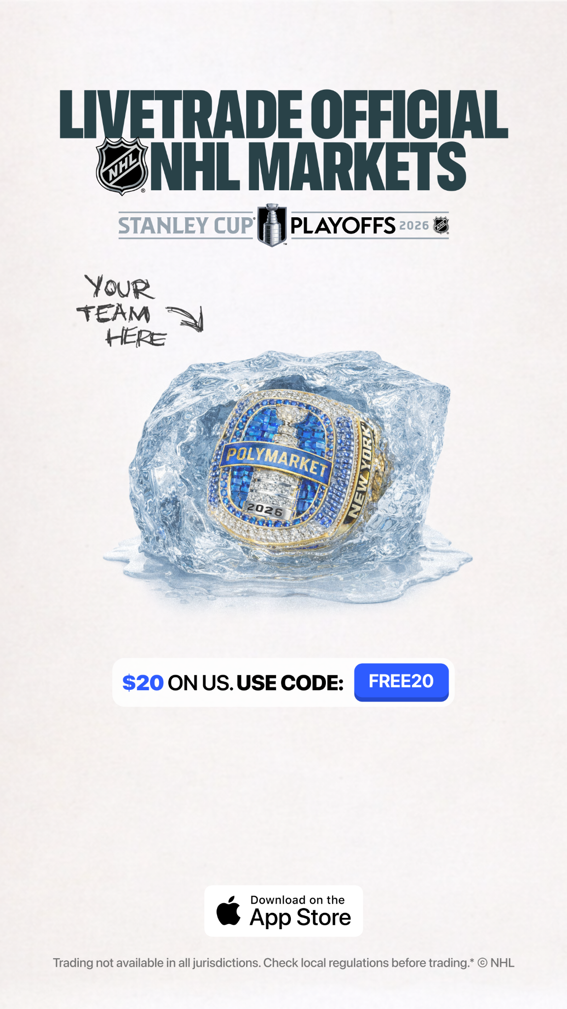Polymarket Sports Facebook ad from Apr 17, 2026