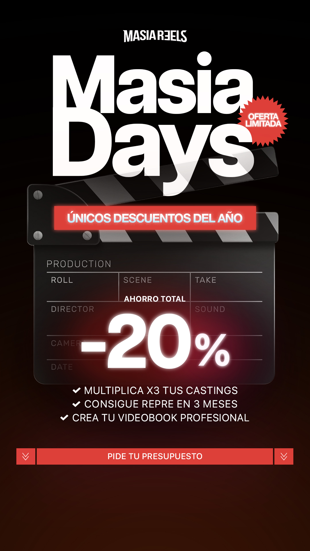 La Masia Reels Facebook ad
