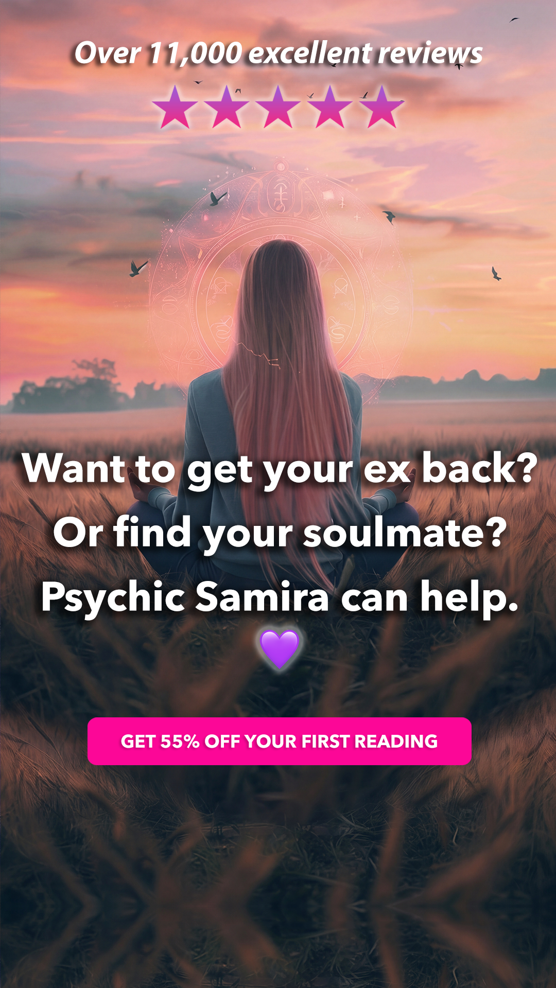 Your Daily Heartbreak Facebook ad