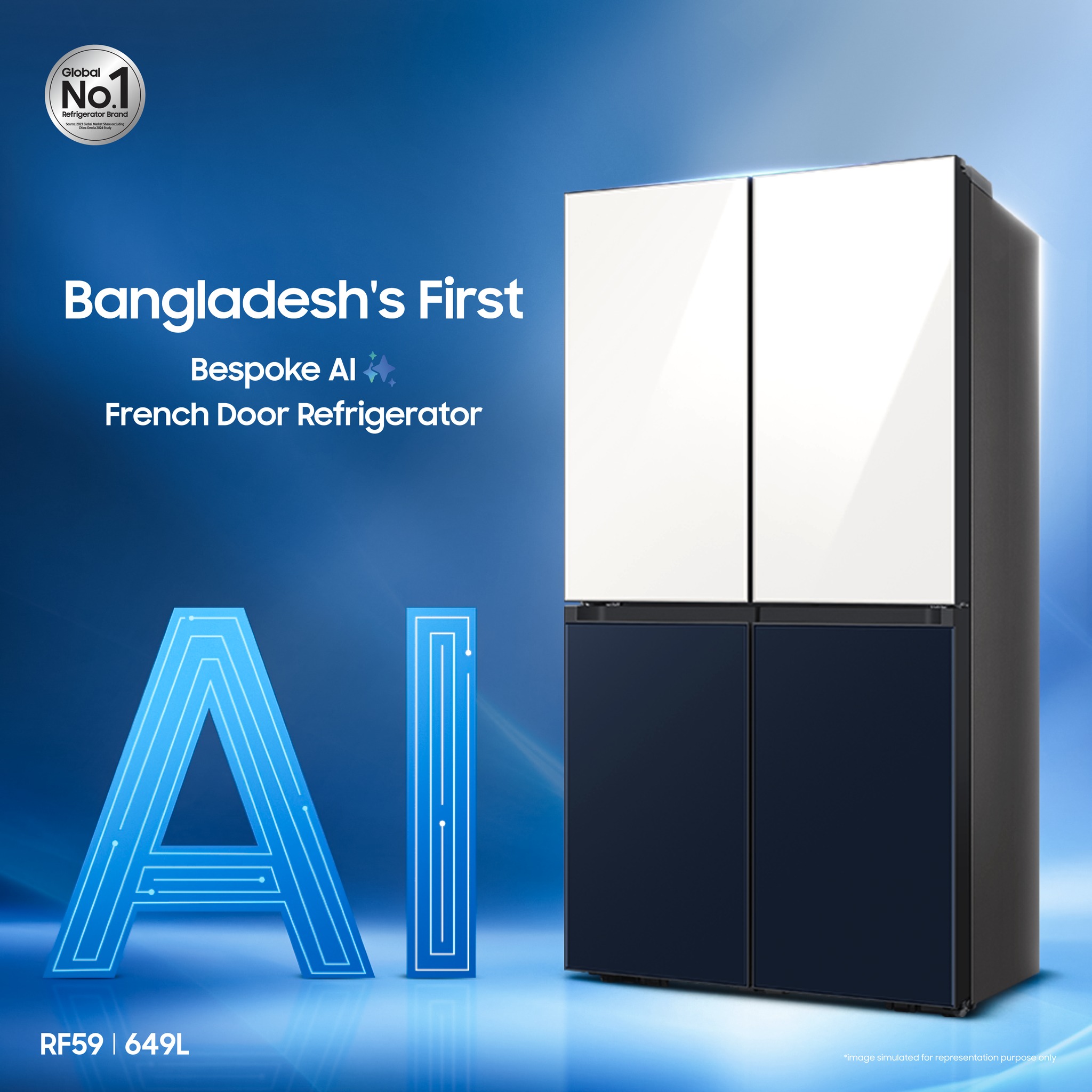 Samsung Facebook ad: Introducing Bangladesh’s first Samsung Bespoke AI French…
