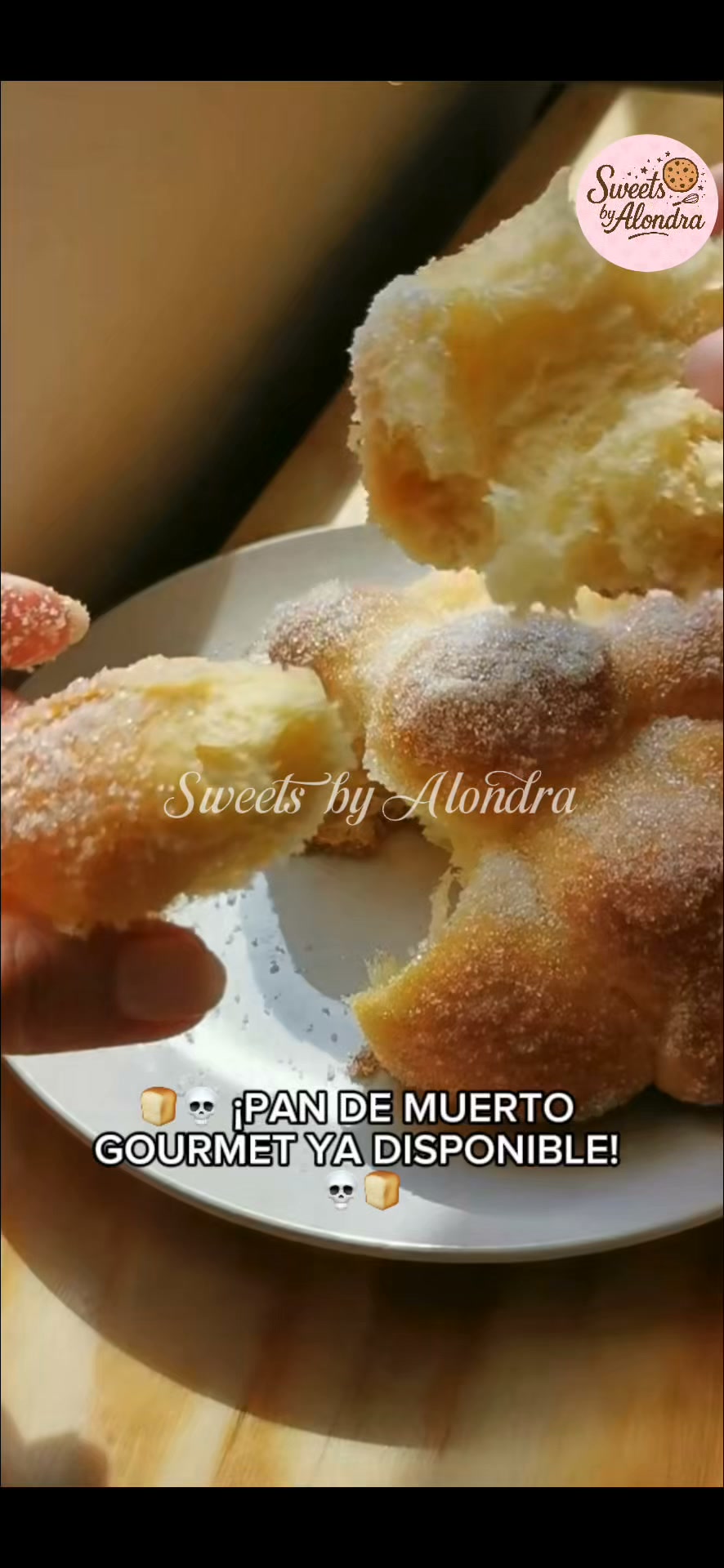 Sweets by Alondra Facebook ad: ¡LA TEMPORADA DE PAN DE MUERTO YA ESTÁ…