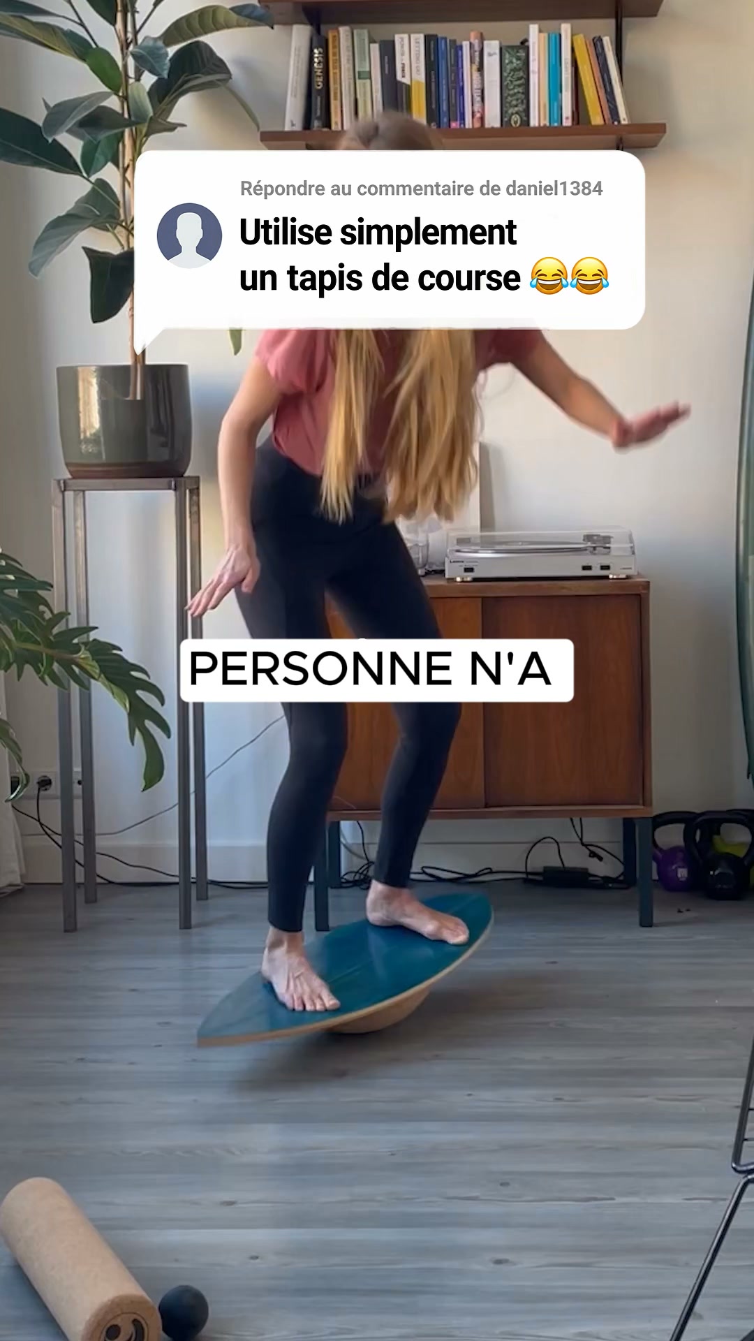 Surfin Balance Facebook ad: 10 minutes par jour pour retrouver équilibre et mobilité