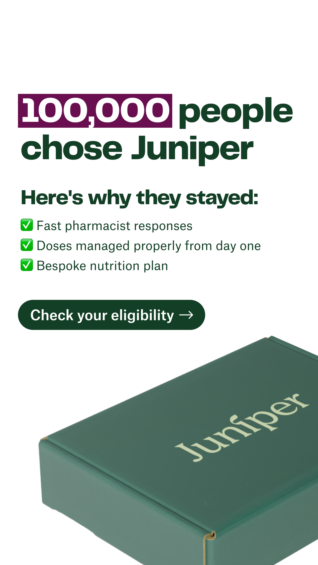 Juniper UK Facebook ad