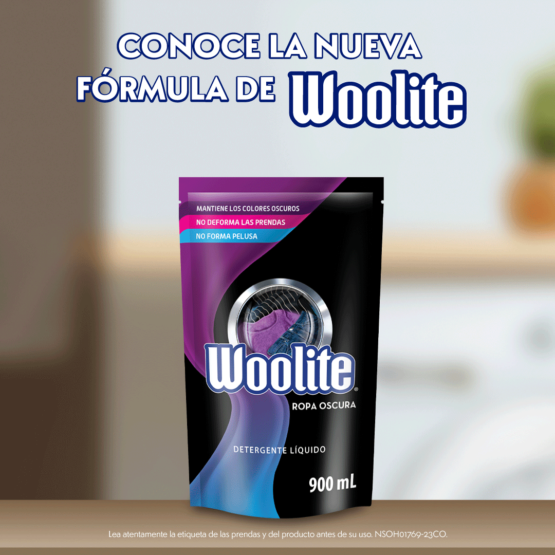 Woolite Colombia Facebook ad: Dile hola a Woolite.
