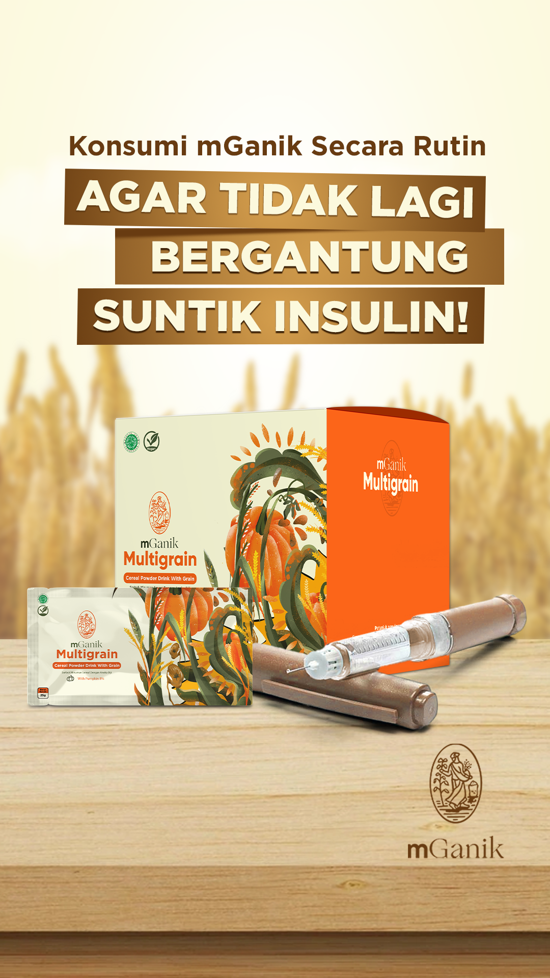 mGanik Superfood Solusi Diabetes Facebook ad