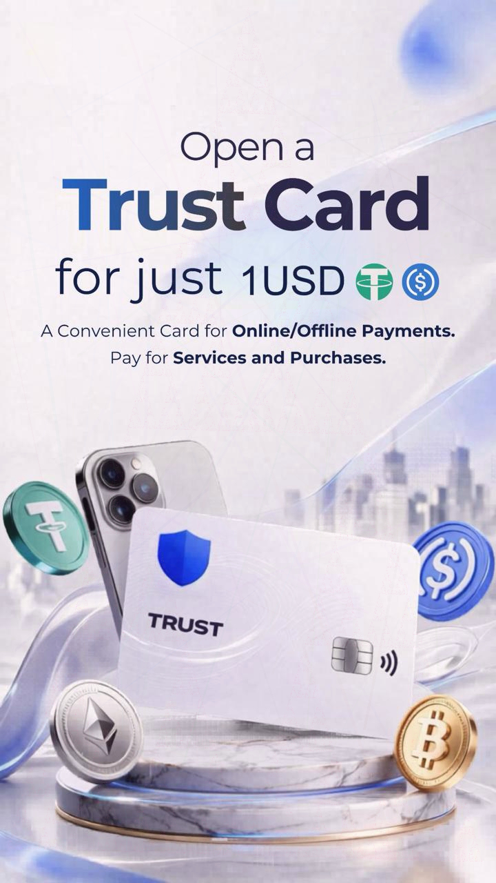 Trust Pay Web3+ Facebook ad from Sep 27, 2026