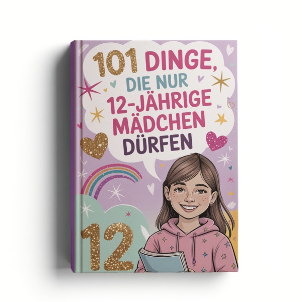 Autor Berg Selfpublishing Facebook ad: Das Mädchen Geschenkbuch für 12-Jährige
