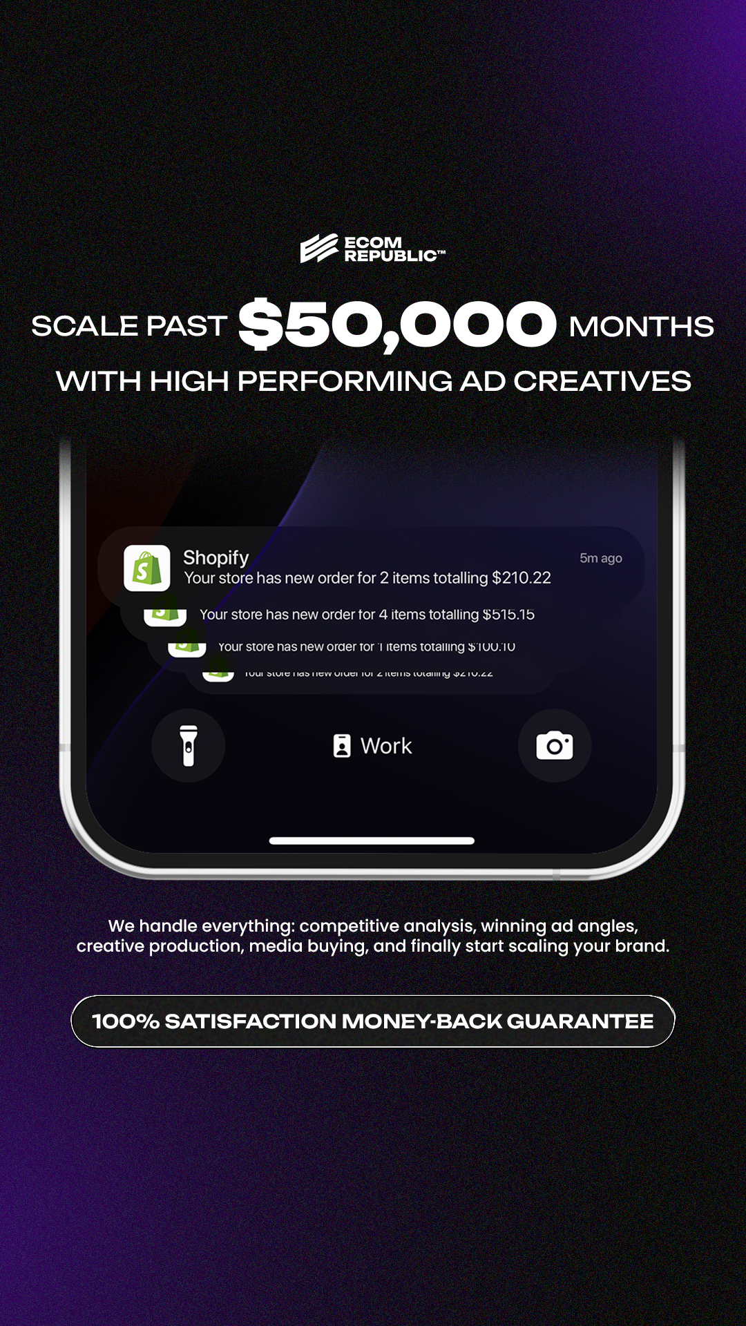 Ecom Republic Facebook ad from Feb 28, 2026