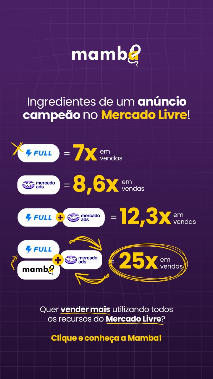 Mamba Assessoria de Marketplace Facebook ad from May 22, 2025