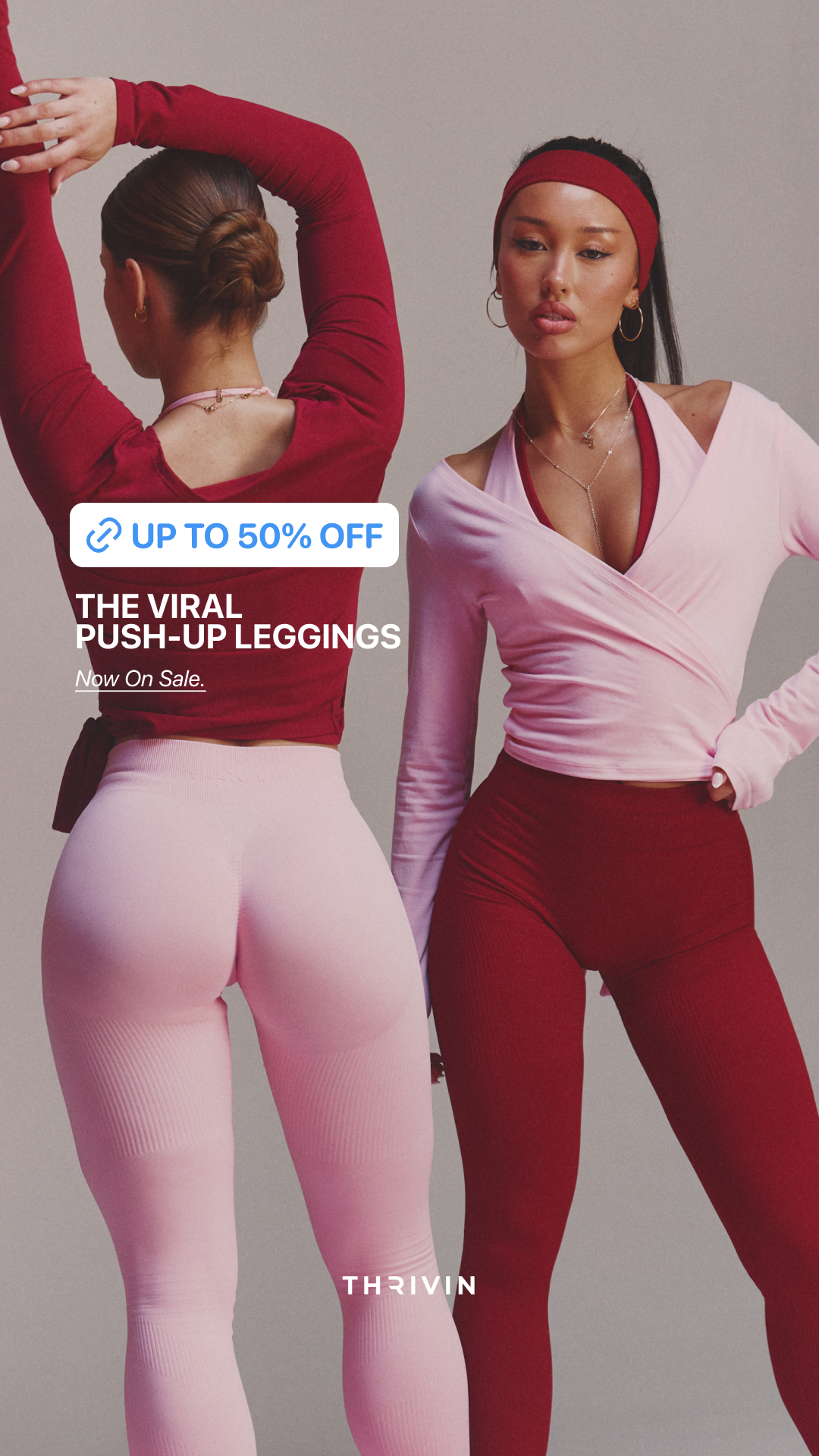 Thrivingymwear Facebook ad