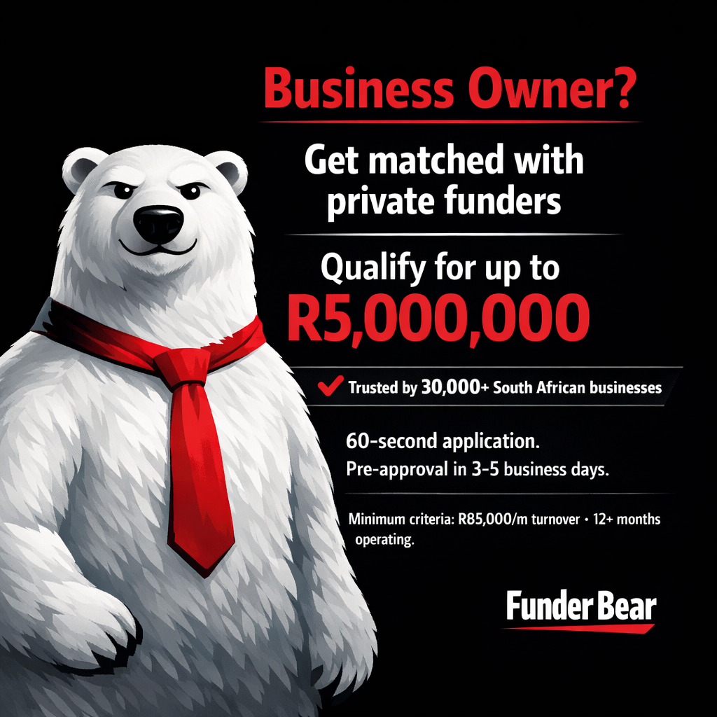 Funder Bear Facebook ad