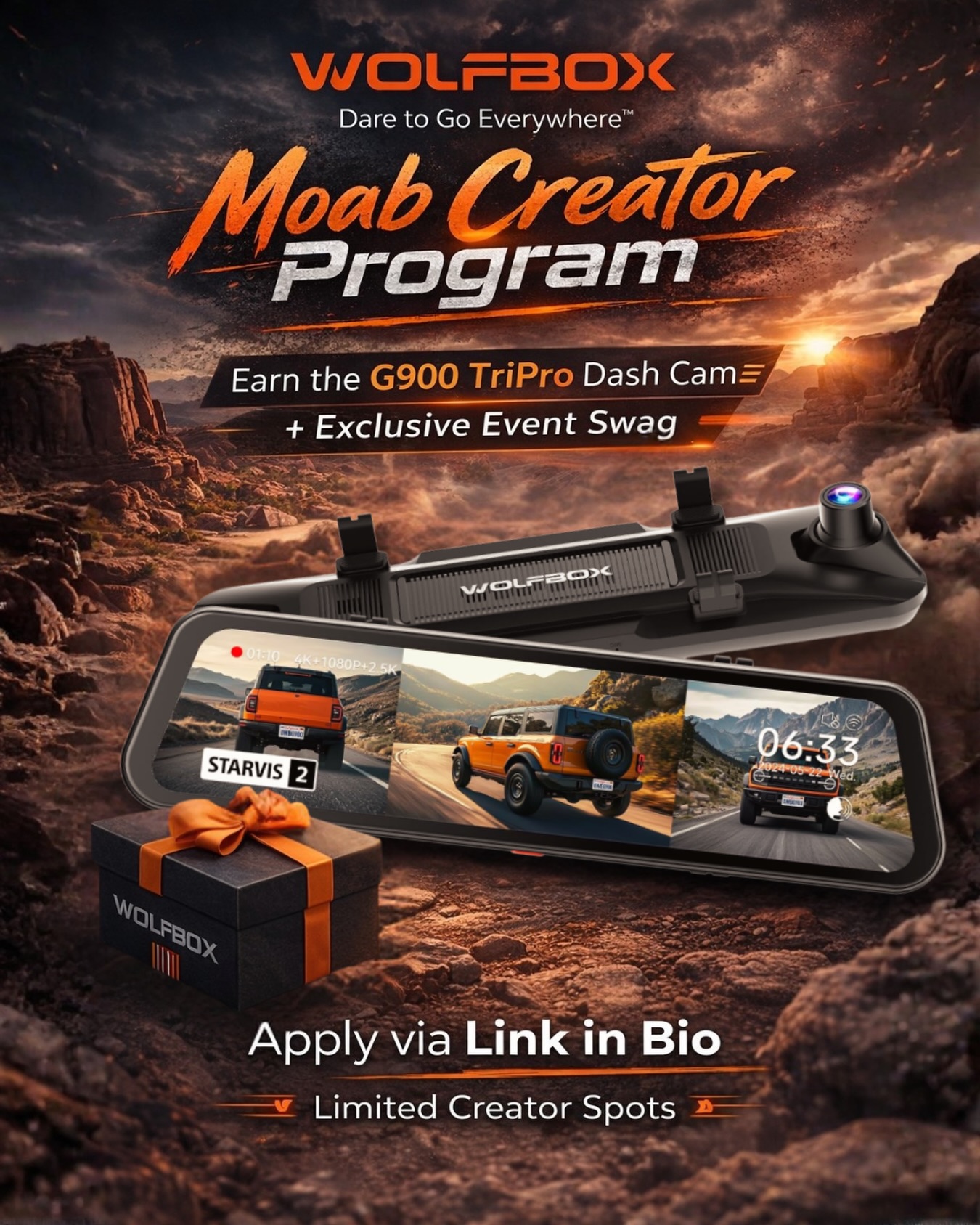 WolfBox Facebook ad