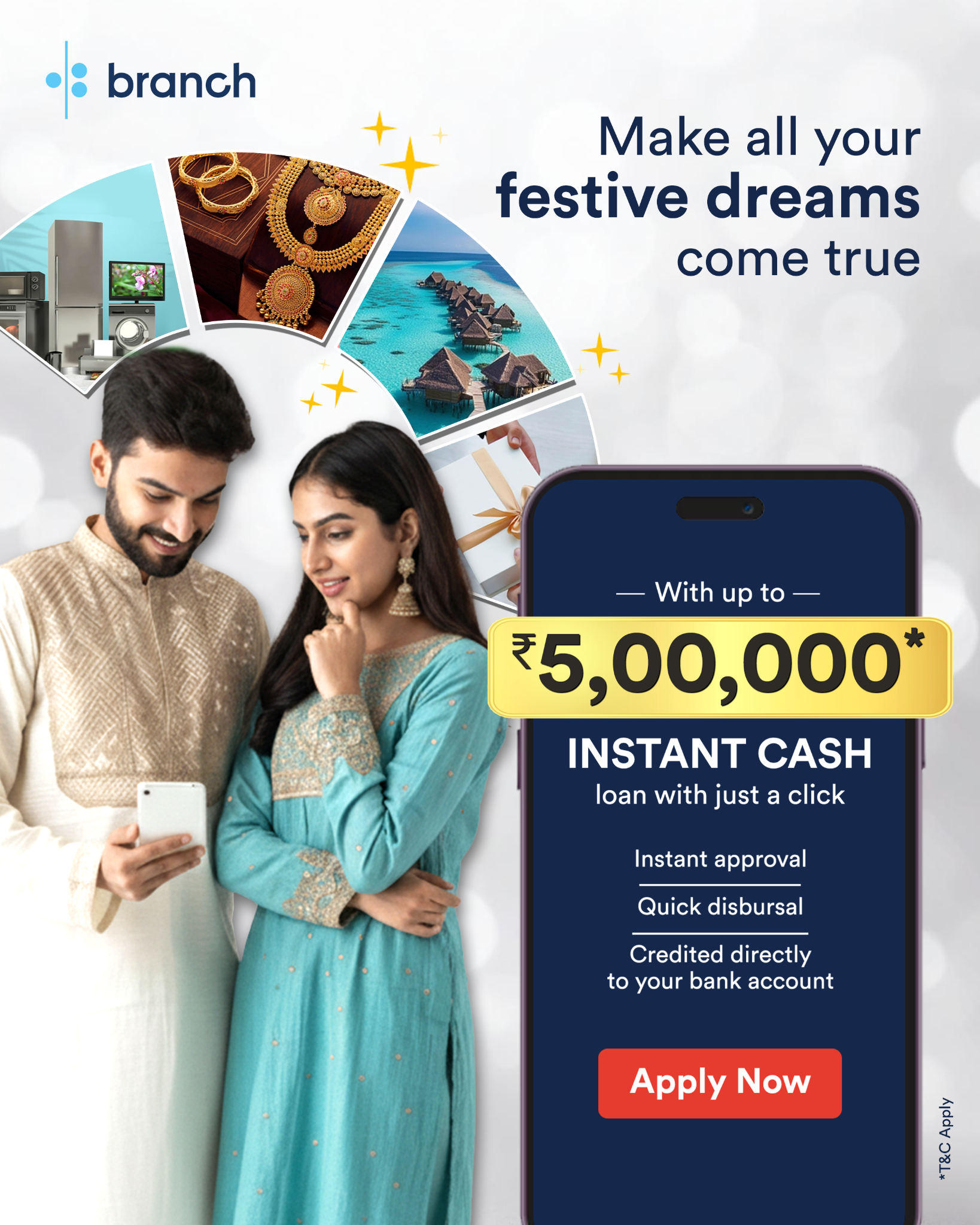 Branch International India Facebook ad