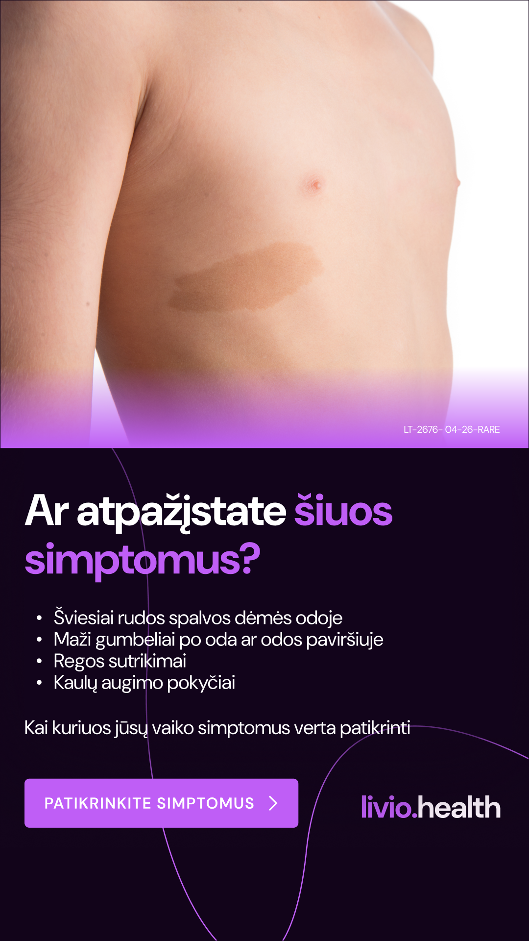 Livio.health Facebook ad from Jun 1, 2026