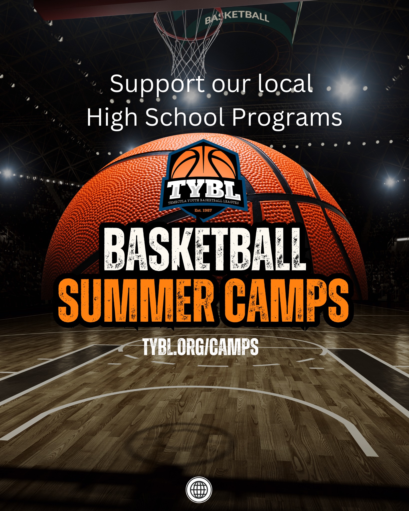 Temecula Youth Basketball Leagues Facebook ad