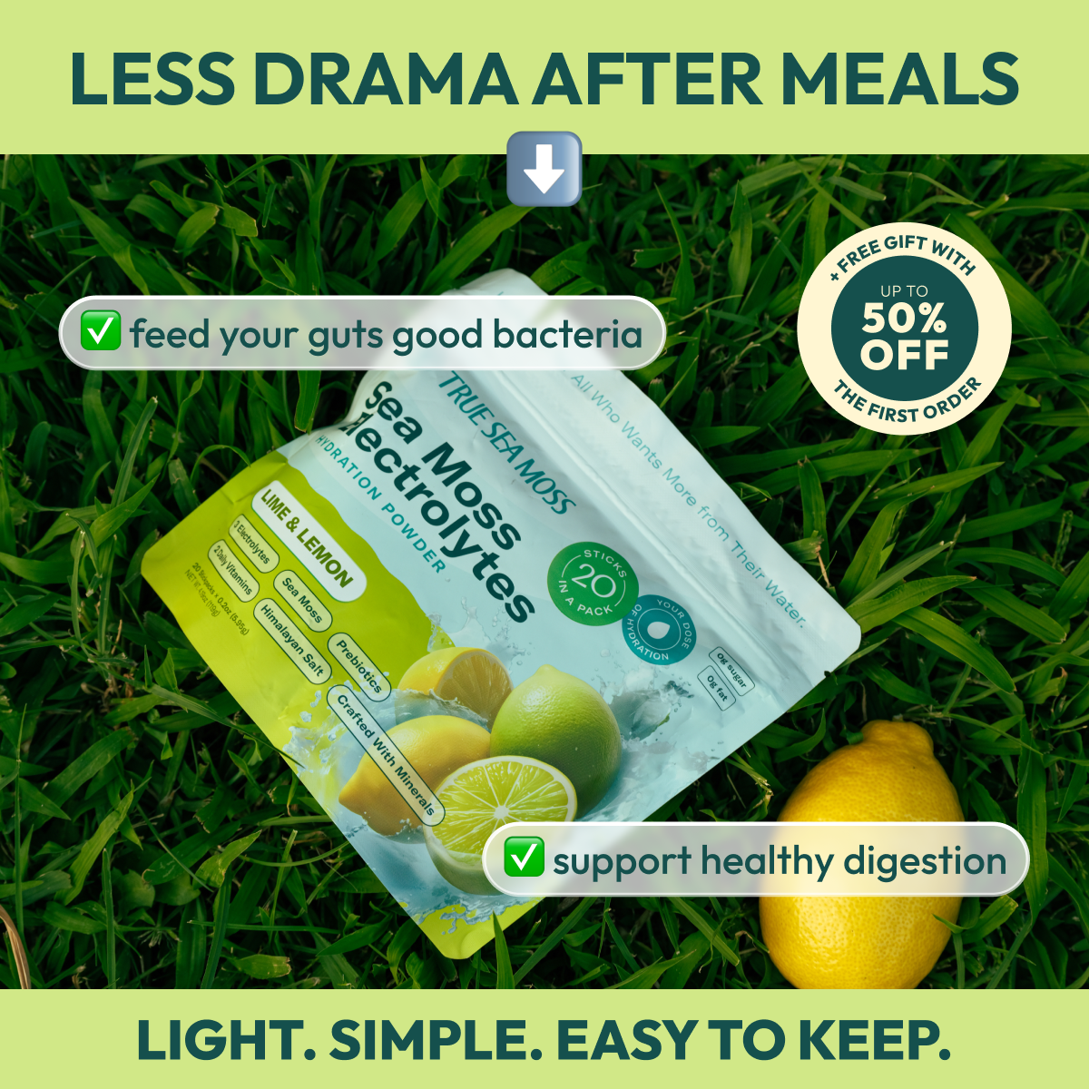 True Sea Moss Health Facebook ad