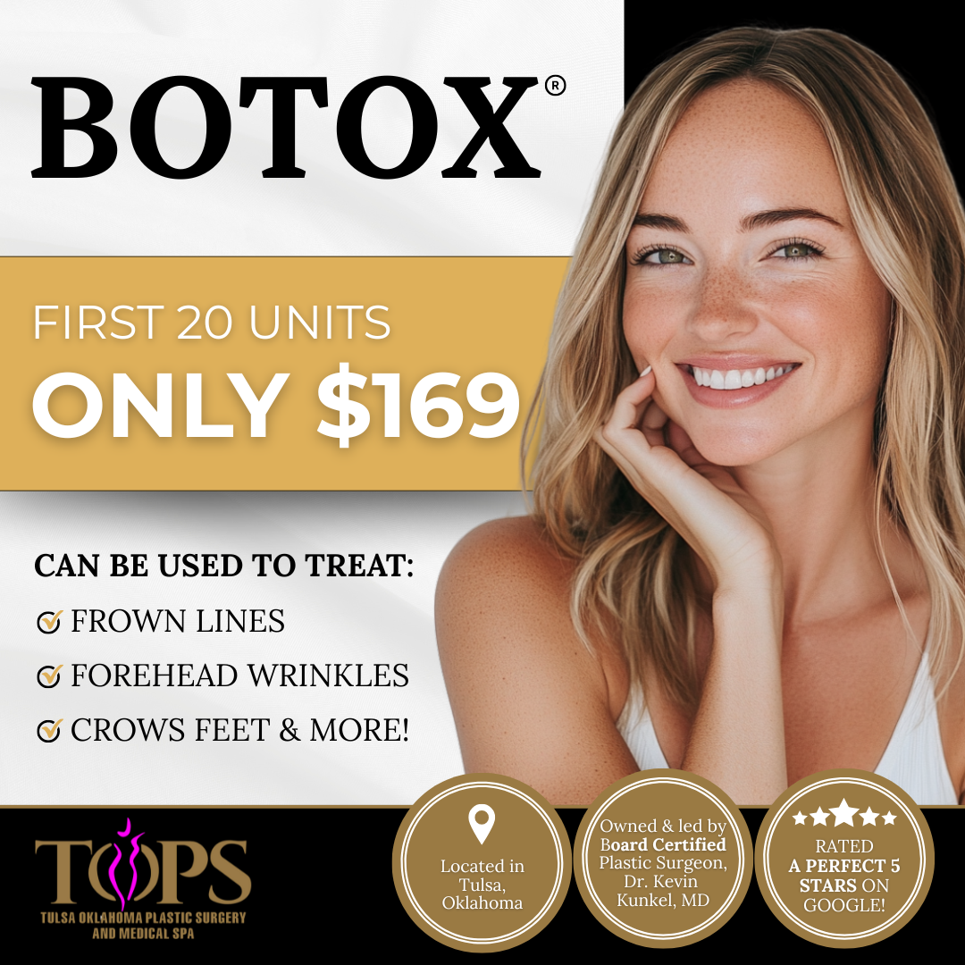 Tulsa Oklahoma Plastic Surgery/TOPS Medical Spa Facebook ad