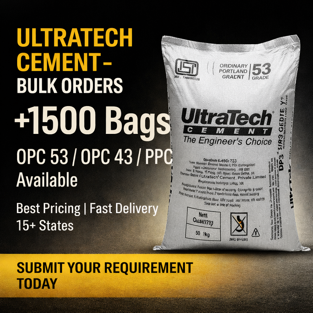 Non Trade Cement Supplier Facebook ad: Bulk Cement Delivered Across India, Get Best Prices Now!