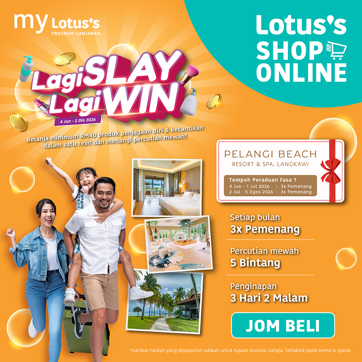 Lotus's Malaysia Facebook ad