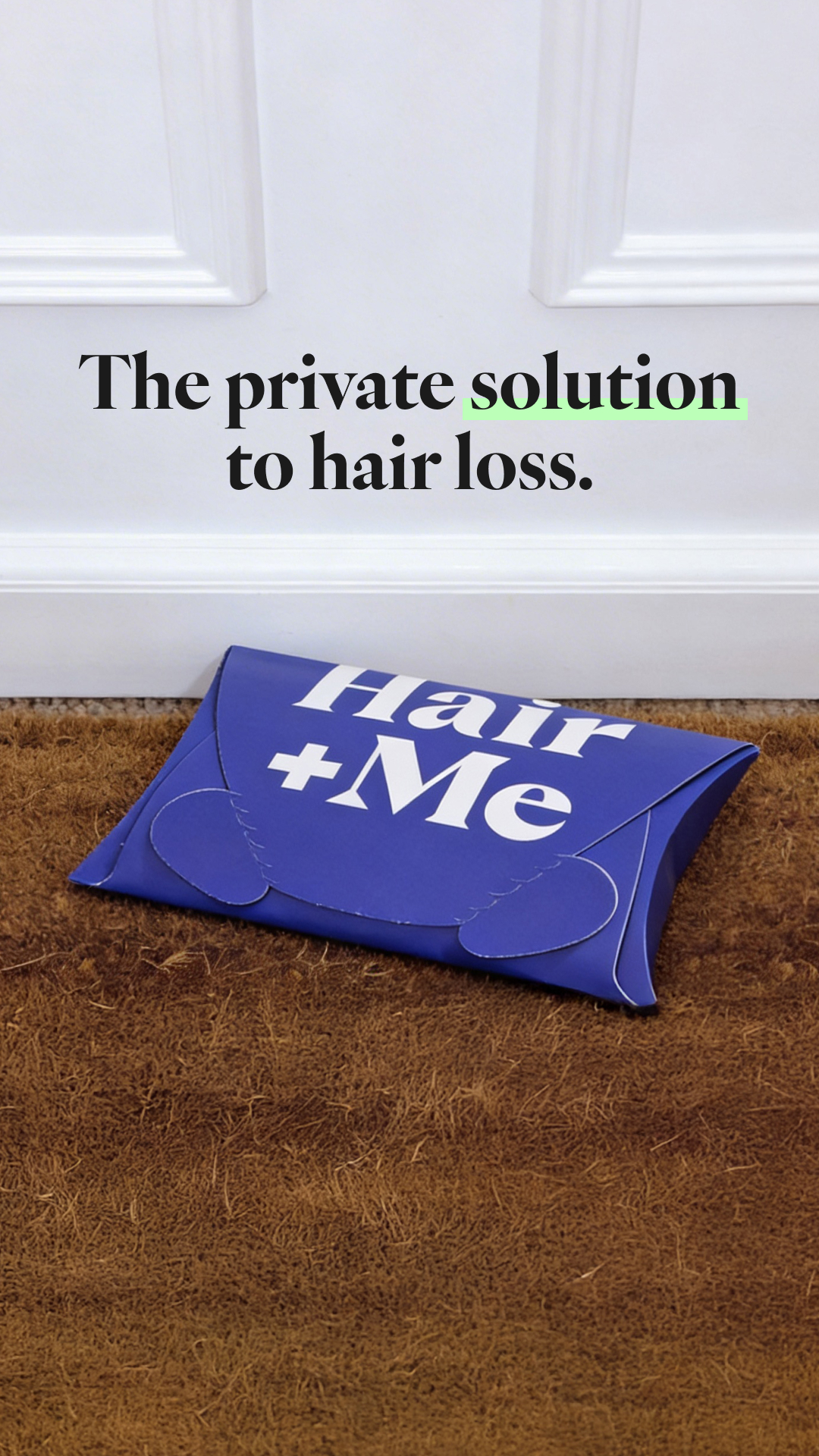 Hair + Me Facebook ad