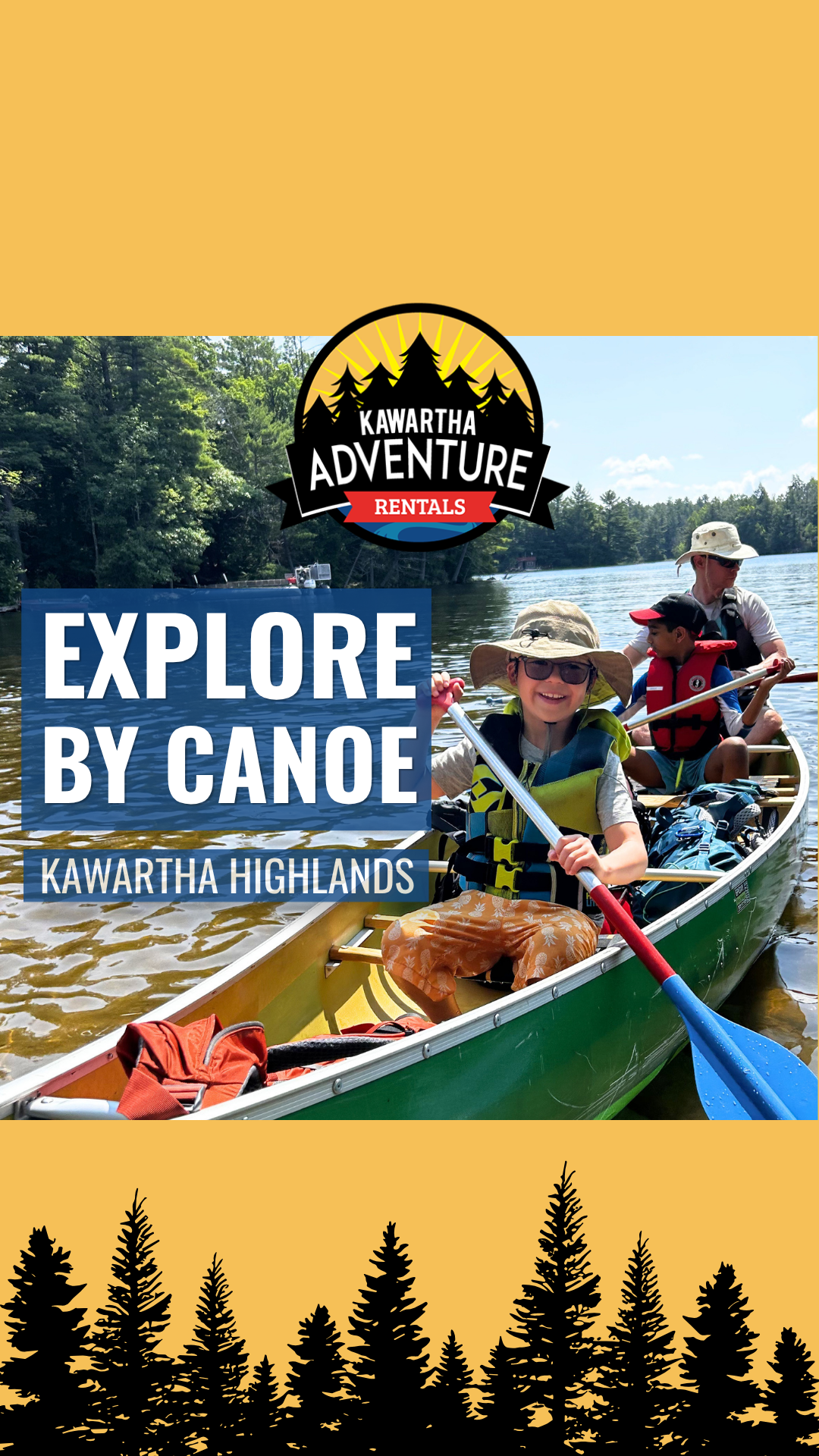Kawartha Adventure Rentals Facebook ad