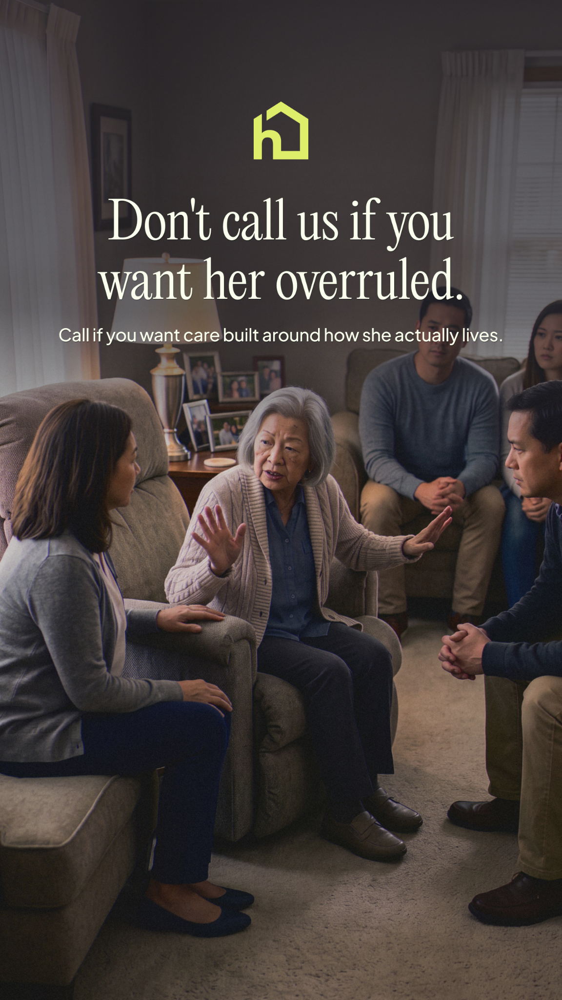 Home Instead Facebook ad: In-home Senior Care