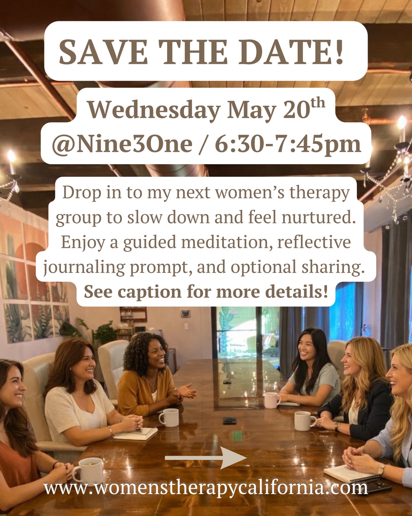 Women's Therapy California Facebook ad