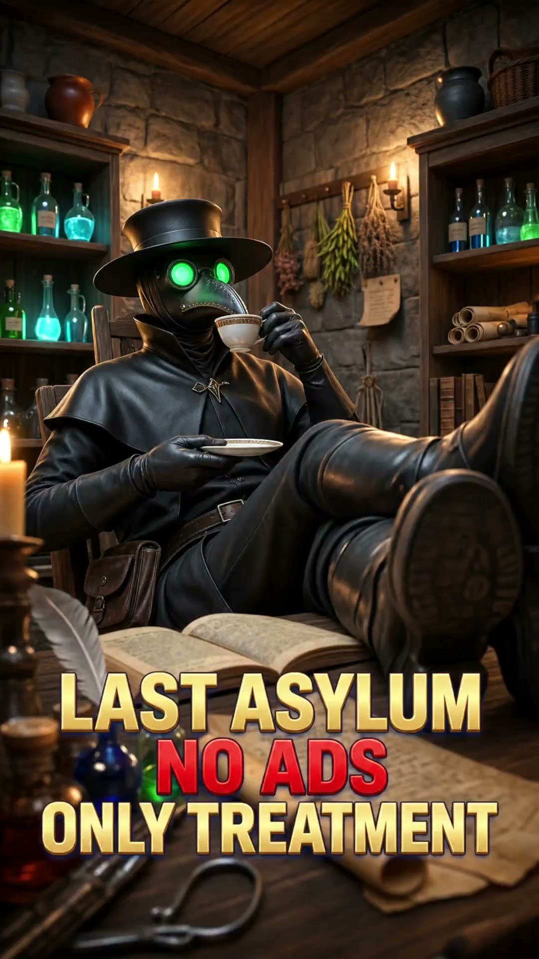 Last Asylum-Global Facebook ad: Play for Free