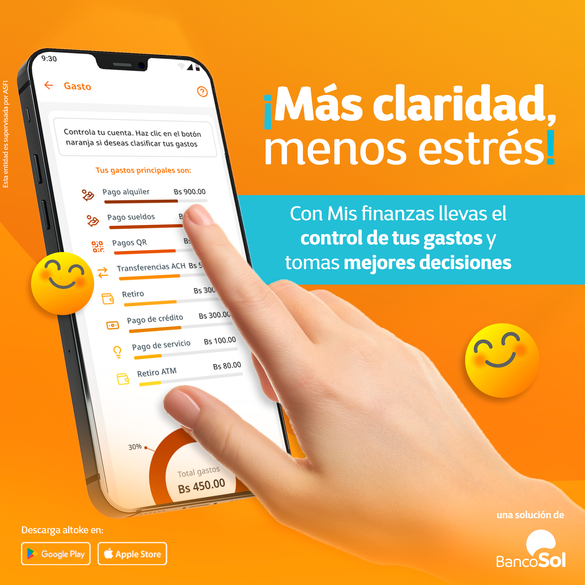BancoSol Facebook ad