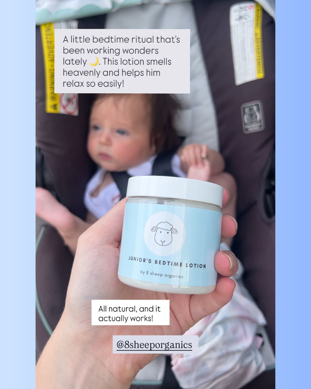 8 Sheep Organics Facebook ad