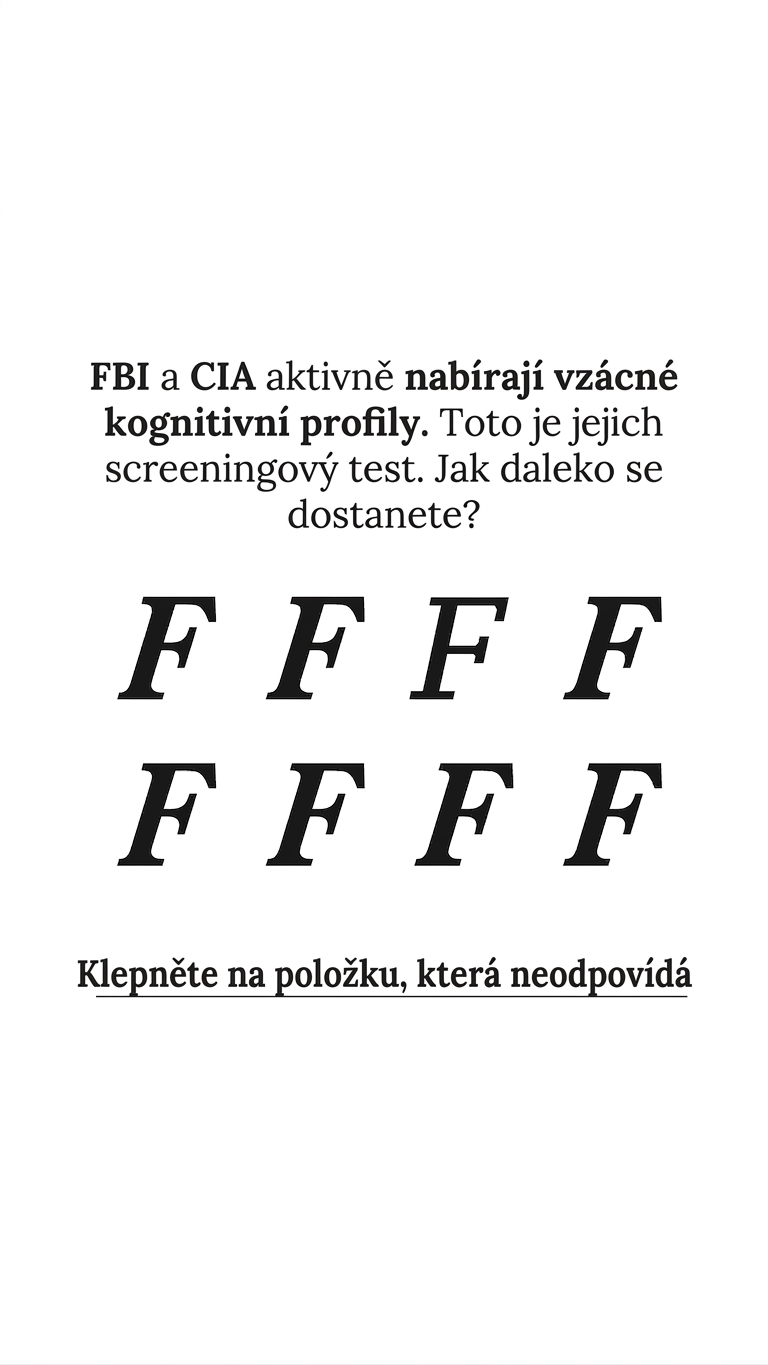 International Brain Test Facebook ad