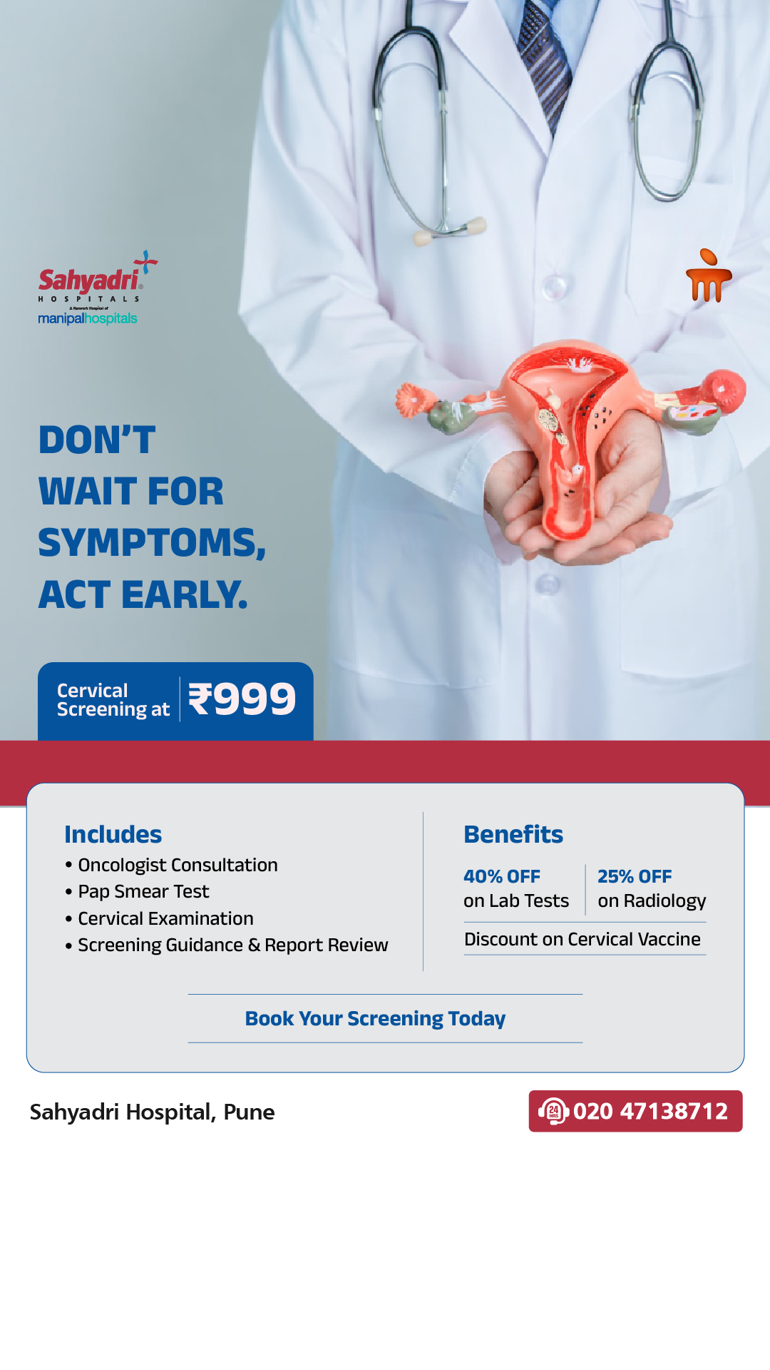 Sahyadri Hospitals Facebook ad