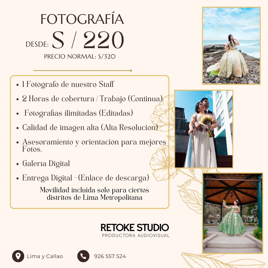 Retoke Studio -Productora Audiovisual & Publicidad Facebook ad: Retoke Studio -Productora Audiovisual & Publicidad