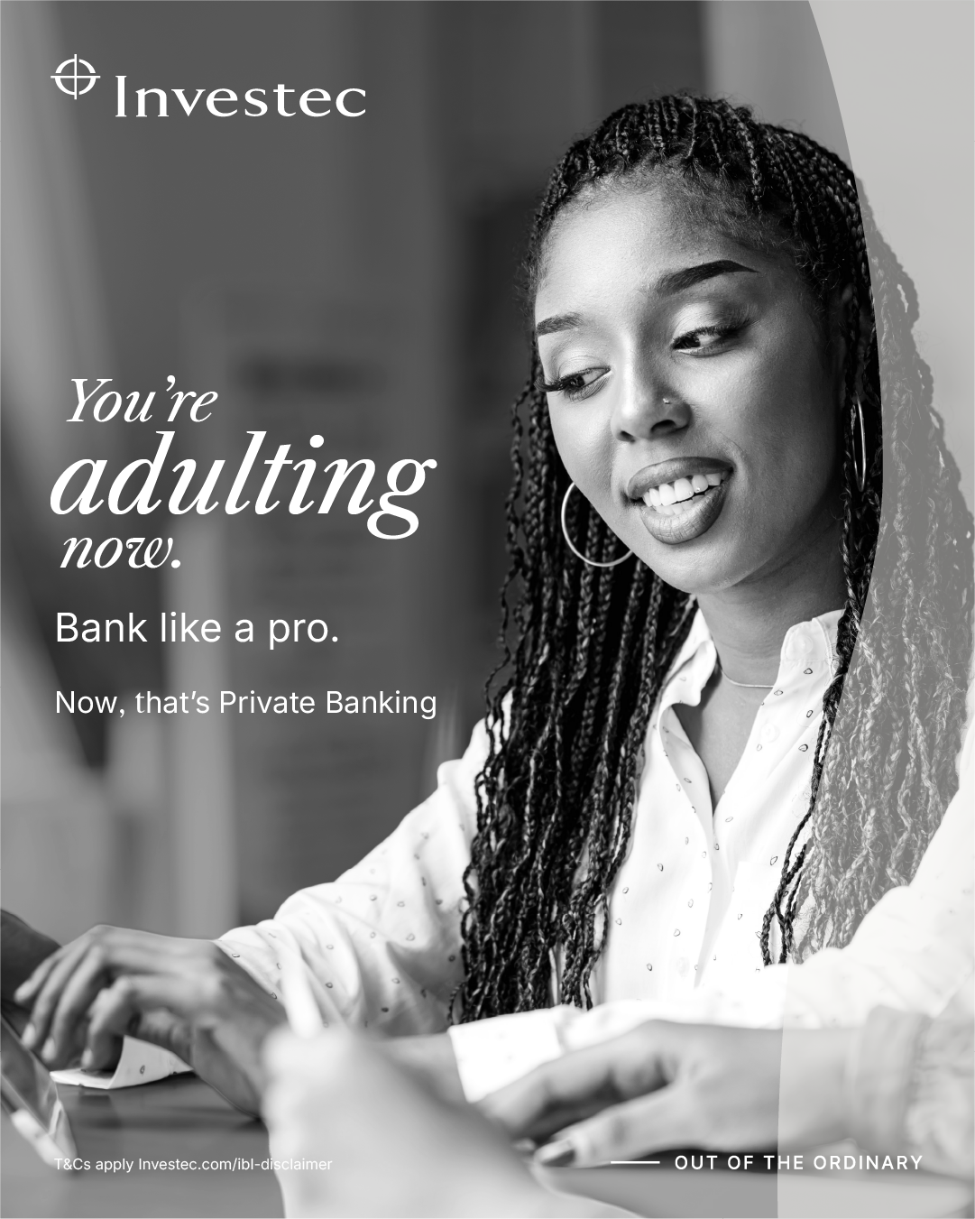 Investec Facebook ad