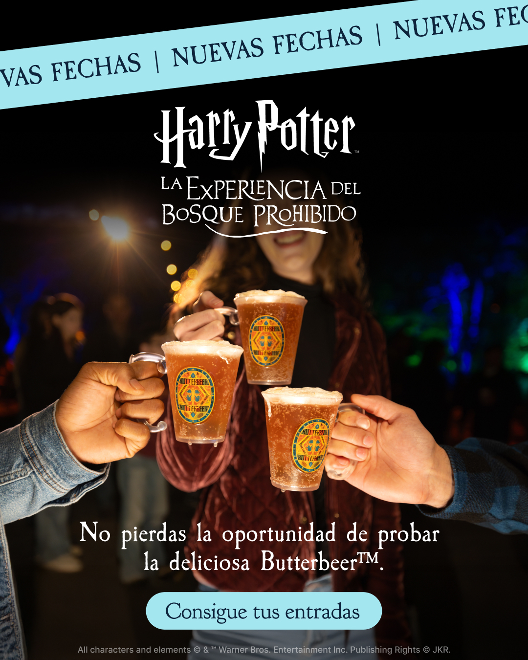 Harry Potter: A Forbidden Forest Experience Facebook ad