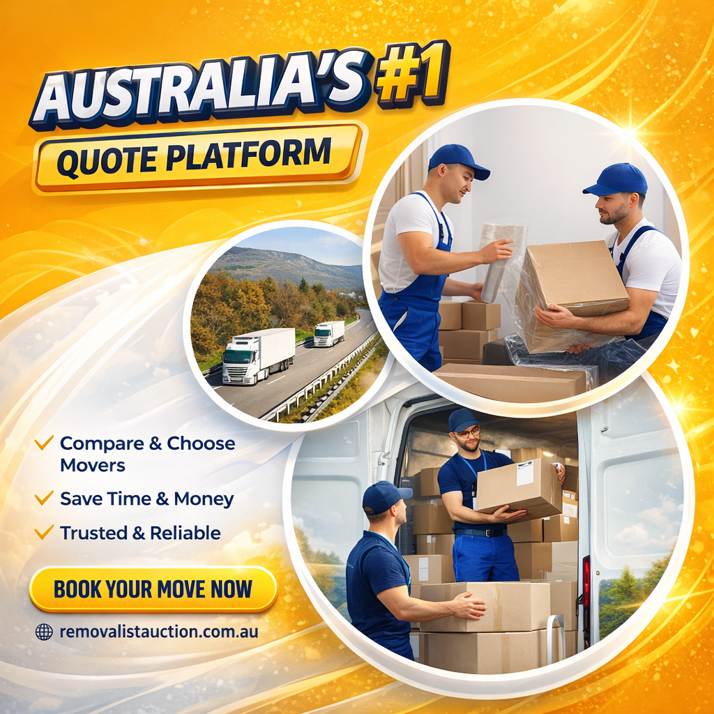 Removalist Auction Facebook ad: Save 45% On Your Move